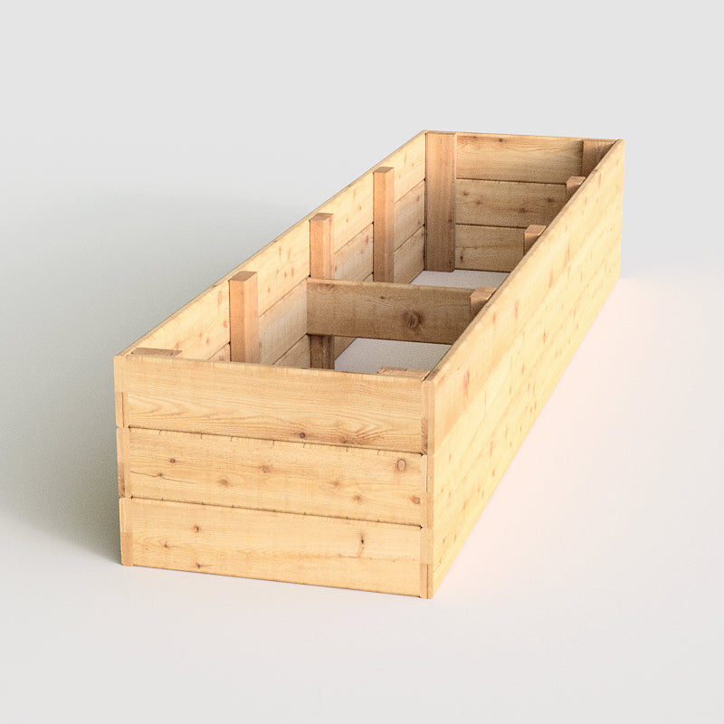 Cedar Garden Bed 2x8 ft. - 16.5 in deep