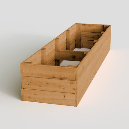 Cedar Garden Bed 2x8 ft. - 16.5 in deep