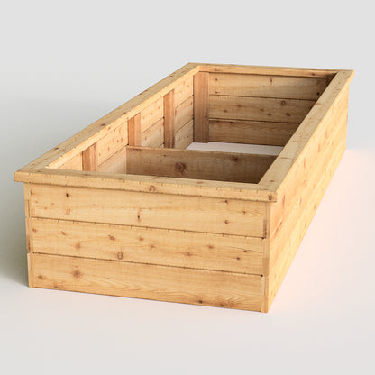 Cedar Garden Bed 3x8 ft. - 16.5 in deep