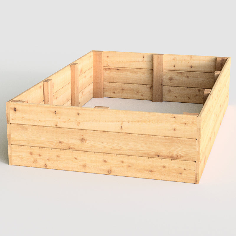 Cedar Garden Bed 4x6 ft. - 16.5 in deep