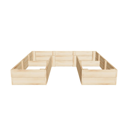 U-shaped Raised Garden Bed 6x6 ft. - 11.0 in deep